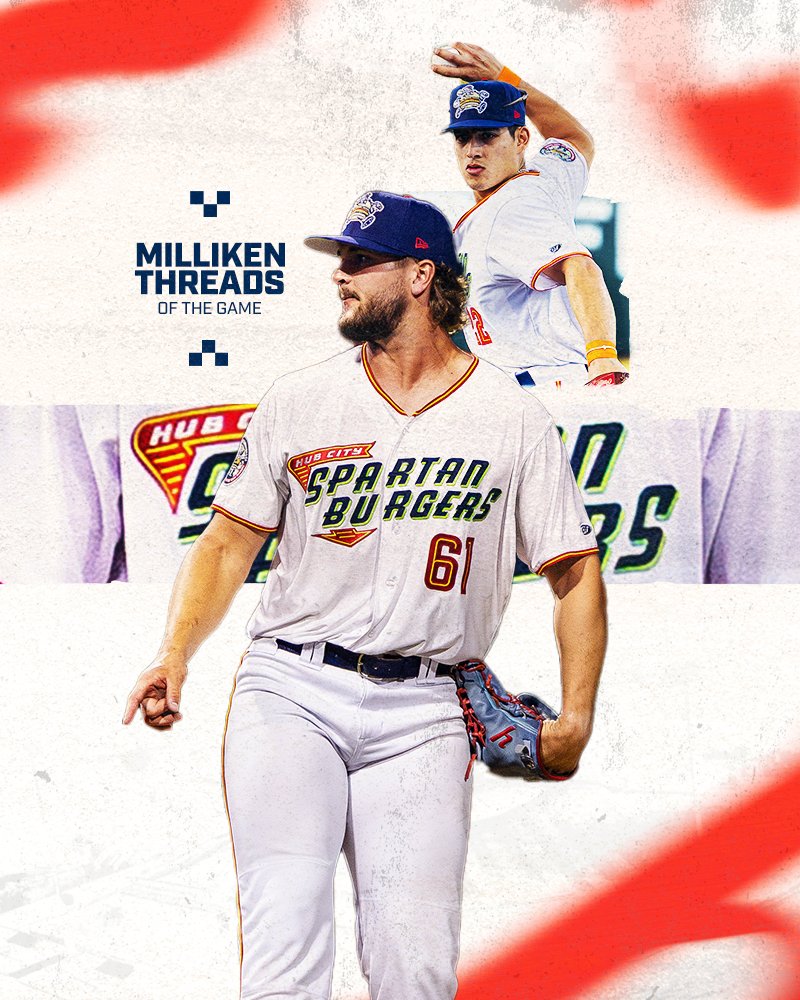 Spartanburgers_'s tweet photo. Today's Milliken Threads of the Game: ⚪🔴 https://t.co/lurOJxsZlf