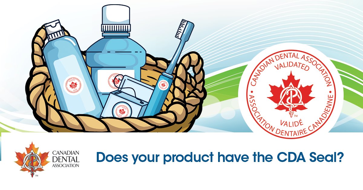 CdnDentalAssoc's tweet image. Products with the CDA Seal are independently reviewed and trusted by dental professionals for safe, effective oral care. Look for the Seal on toothpaste, mouthwash, floss, and more to make confident choices. 
 
#NationalOralHealthMonth #CDASeal #OralHealth