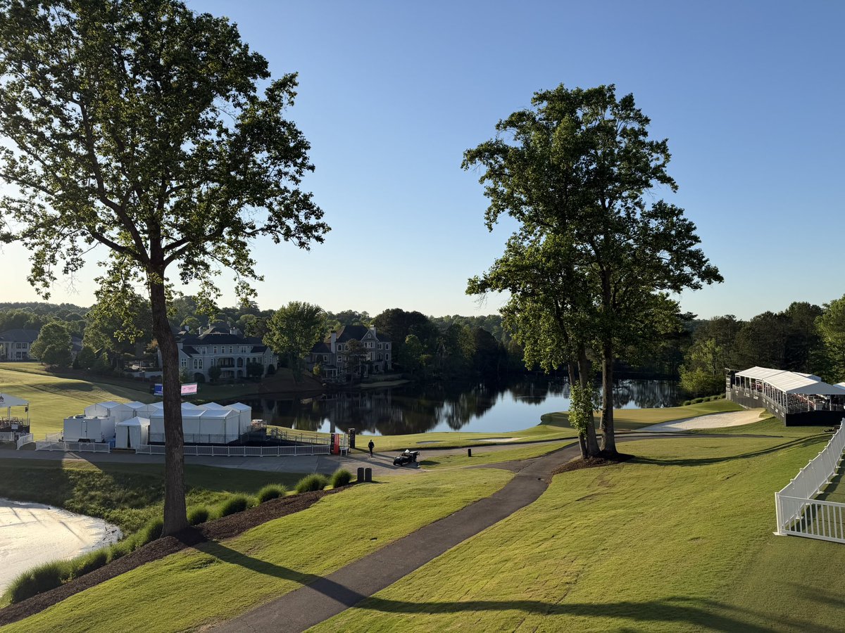 Beautiful day on tap for the <a href="/ChampionsTour/">PGA TOUR Champions</a>’s <a href="/MEClassicGolf/">Mitsubishi Electric Classic presented by Vensure</a> at <a href="/tpcsugarloaf/">TPC Sugarloaf</a>. Light winds with highs approaching 80F. Partly cloudy skies may move in late in the day <a href="/DTNWeather/">DTN Weather</a> #thinkweather