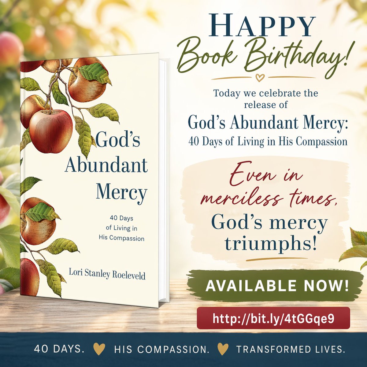 lorisroeleveld's tweet image. #newrelease #newbook #Godsmercytriumphs