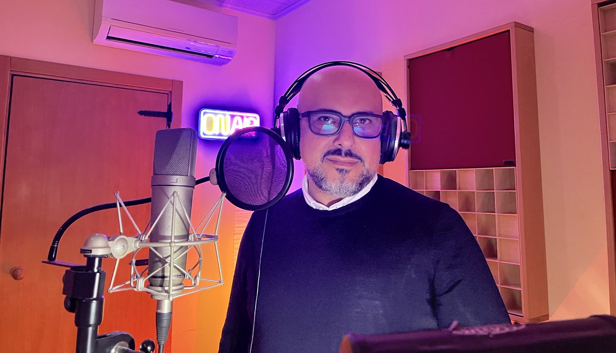 edrecordstudio's tweet photo. #massimomezzina recording podcast (#agevola) @edrecordstudio https://t.co/zQXmw1DCZy