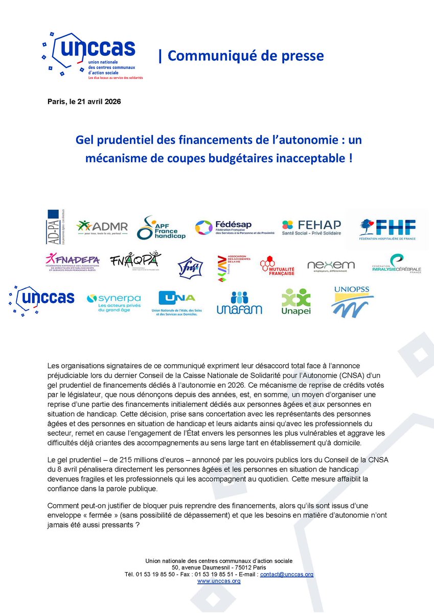 Unccas. Les élus locaux au service des solidarités tweet media