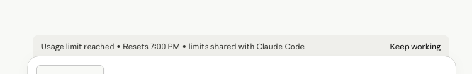 jandrewd's tweet photo. @claudeai I'm getting this after one single exchange. Usage bar is empty. And I have 100$ in credits which I somehow cannot use. Can you please fix these bugs??? Know way to speak to a human, not surprisingly. 3x I waited hours was then immediately caught off again https://t.co/0FcVQQrr4i