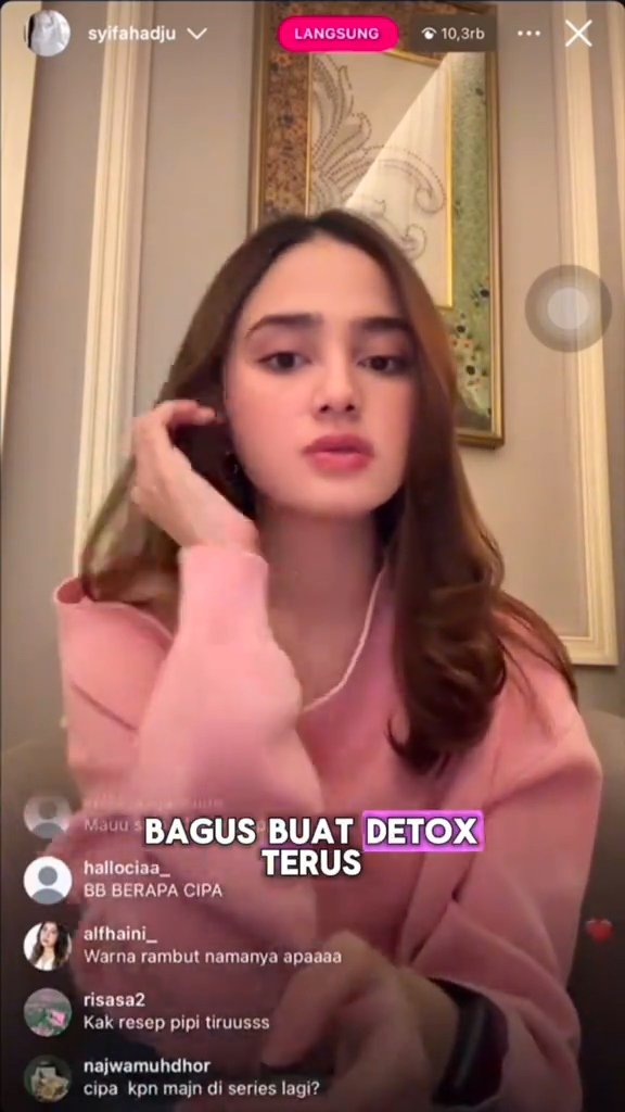 Ternyata ini lho rahasia cantik dari dalamnya bunda Maia sama Syifa Hadju 😍