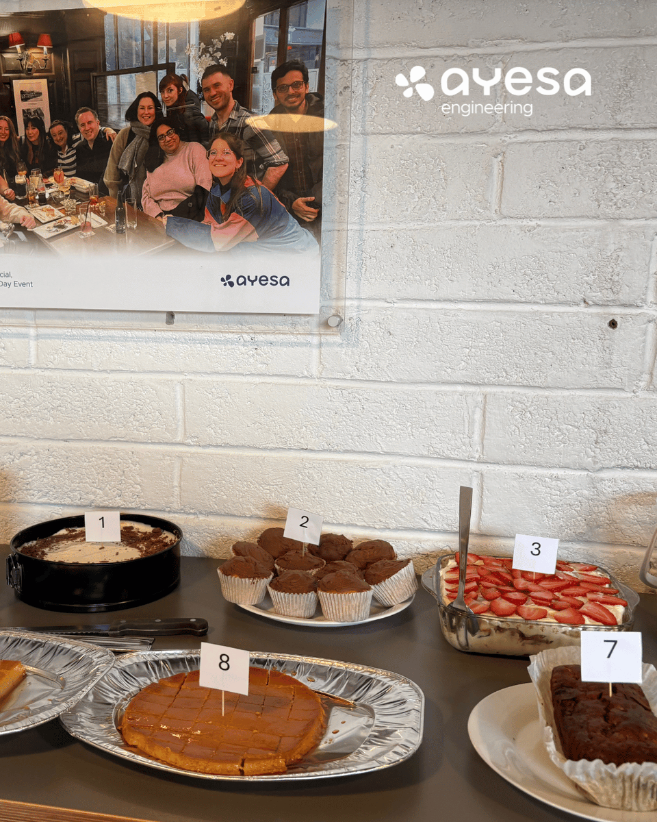 Ayesa_UK_IRE_ME's tweet image. The Great @Ayesa_Eng Bake Off at our Dublin HQ delivered 🍰 Brilliant turnout, some seriously well-engineered cakes, and all for a great cause supporting CASA. casa.ie #Ayesa #TeamCulture #Charity #Ireland