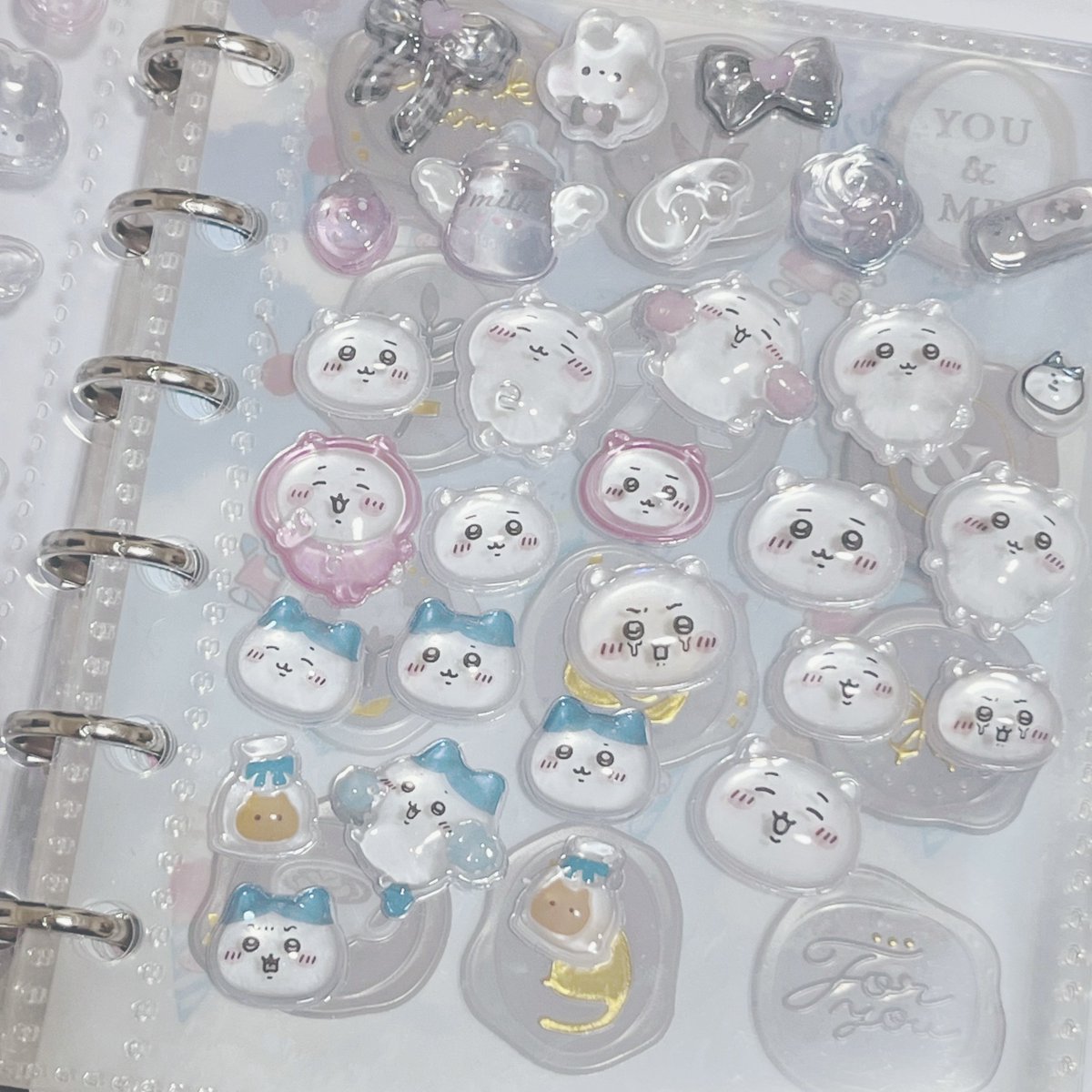 私もシール帳を持って行きます🧸💡