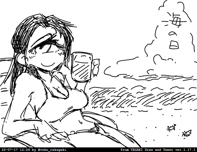 水着を再掲しろと言われた気がしたので。