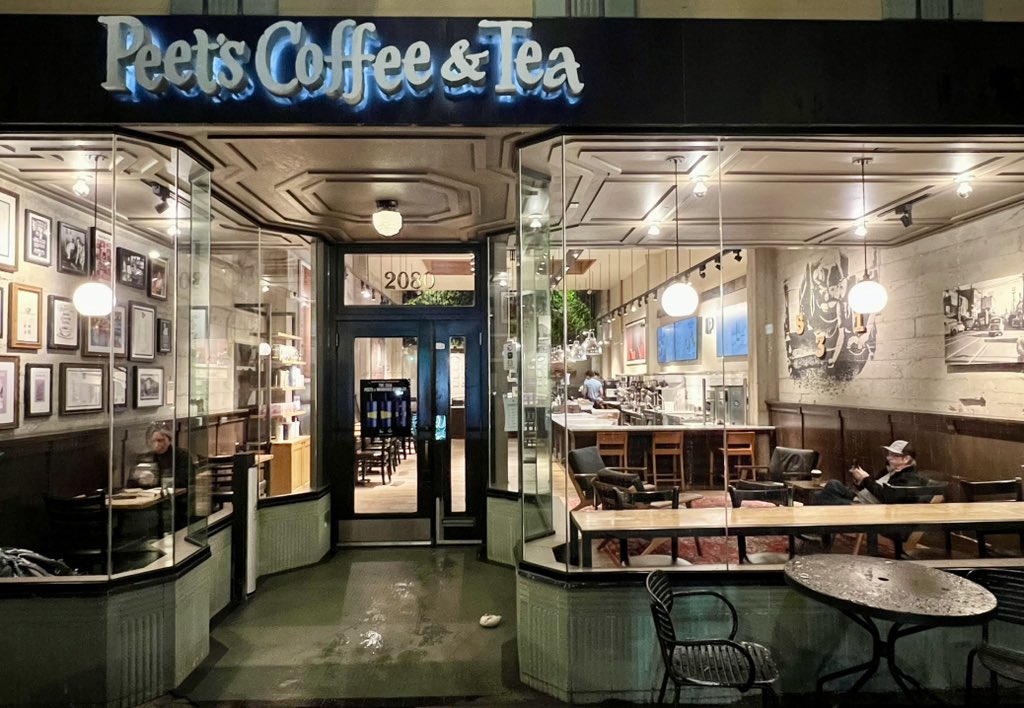 larsling's tweet photo. Good morning, rain today so shorter walk and talk. I like @peetscoffee Great first day @SFClimateWeek yesterday, today heading out to @UCBerkeley stay tuned. 🙌 https://t.co/oYPYvdylyh