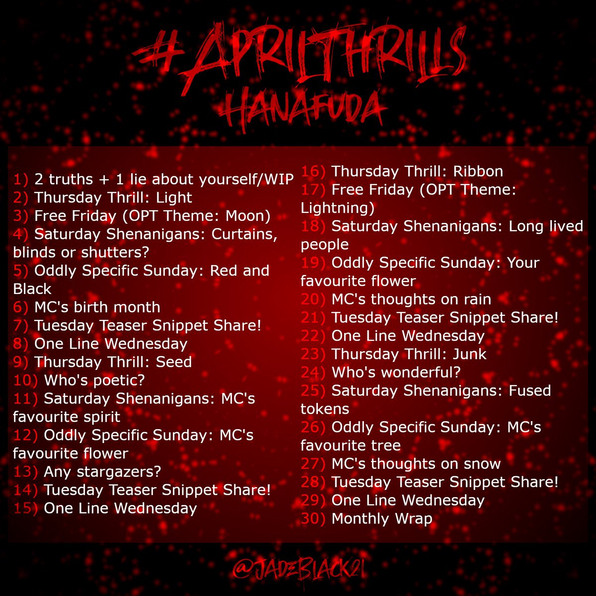 JadeBlack21's tweet image. #AprilThrills

Why have I come alone? Are the townsfolk so arrogant to think they can weather the storms in crumbling hovels?

- From Such Beautiful Skin 👀