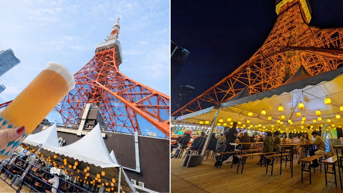 GWは、東京タワーで昼からビール

4/24-5/6
「BEER HOUR FEST 2026」

・海外ビール飲み比べ
・ソーセージ＆ビール飯充実
・入場無料

昼は青空、夜は夜景で一杯

→