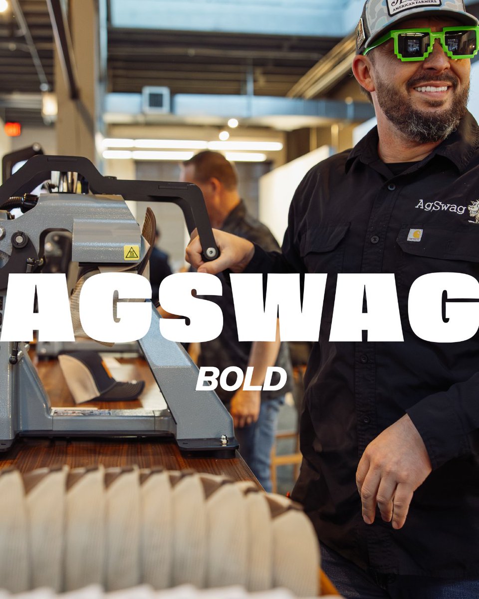 TheAgSwag's tweet photo. AgSwag is BOLD.💥

We’re always thinking of new ways to help your brand stand out. From unique designs to innovative products, we’ll make sure your company is ahead of the game. https://t.co/faDSBX9ahf