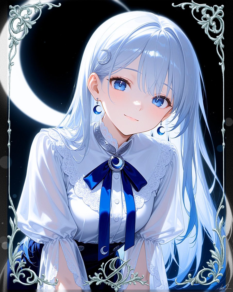FONTOM_AIplus's tweet photo. Moonlit Blue Heirloom

夜の静けさを、そのまま瞳に映したような子。
月光とネイビーが溶け合う、澄んだ気配のポートレート。
静かな強さが好きな人へ。

#aiart #mooncore #blueaesthetic #animegirl #FONTOM https://t.co/ylY22ZYZzU