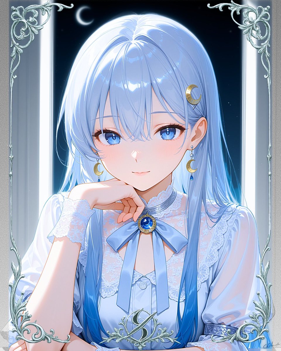 FONTOM_AIplus's tweet photo. Moonlit Blue Heirloom

夜の静けさを、そのまま瞳に映したような子。
月光とネイビーが溶け合う、澄んだ気配のポートレート。
静かな強さが好きな人へ。

#aiart #mooncore #blueaesthetic #animegirl #FONTOM https://t.co/ylY22ZYZzU