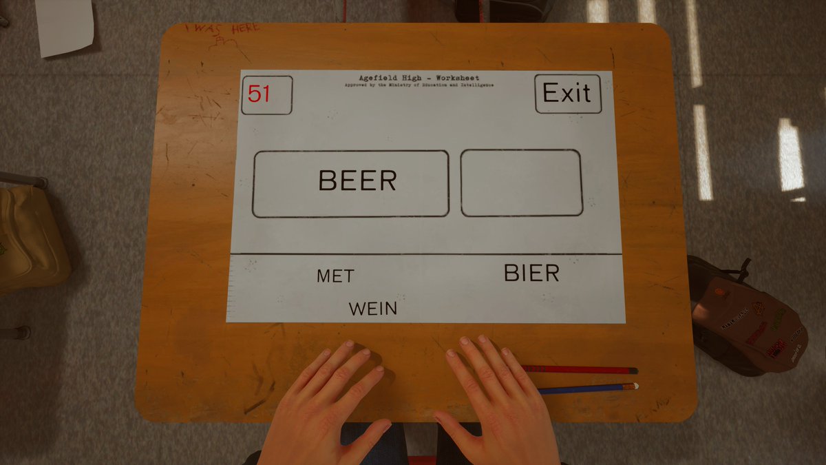 PerpGames's tweet photo. There’s one thing every single student at Agefield High knows: school s*cks! 🏫🚌

There are five different types of classes: English, Math, Geography, German, and Music. ✍️🎸

But you know what? Cool kids skip class and do whatever they want... 🤷‍♂️ https://t.co/N2eY68J3Ol