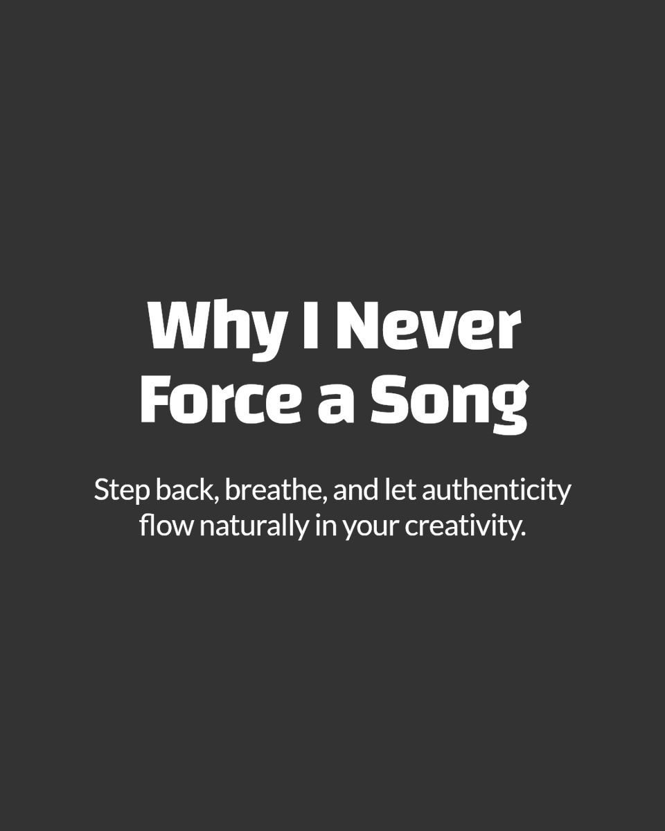 DESTINEELYNNFGM's tweet image. I never force a melody or a story when writing a song. If it doesn't feel right, I step back and let it breathe. Authenticity can't be rushed—it has to come naturally. What do you never force in your creative process? Let me know below. #destineelynn #destineelynnfgm #newmusic