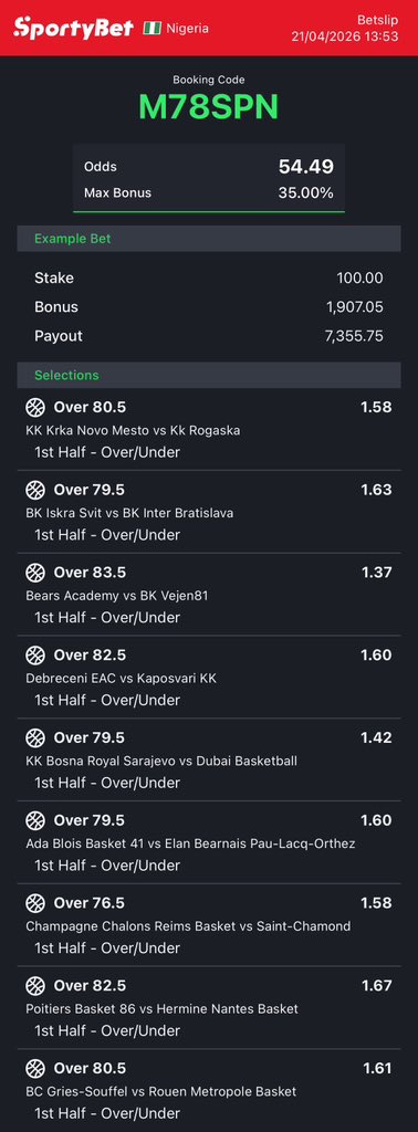 REMILEX_TIPS ⚽️ 🏀 🎾 🔥 tweet media