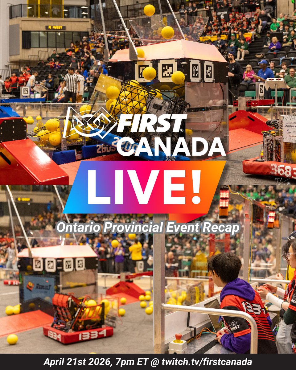 FIRST Robotics Canada tweet media