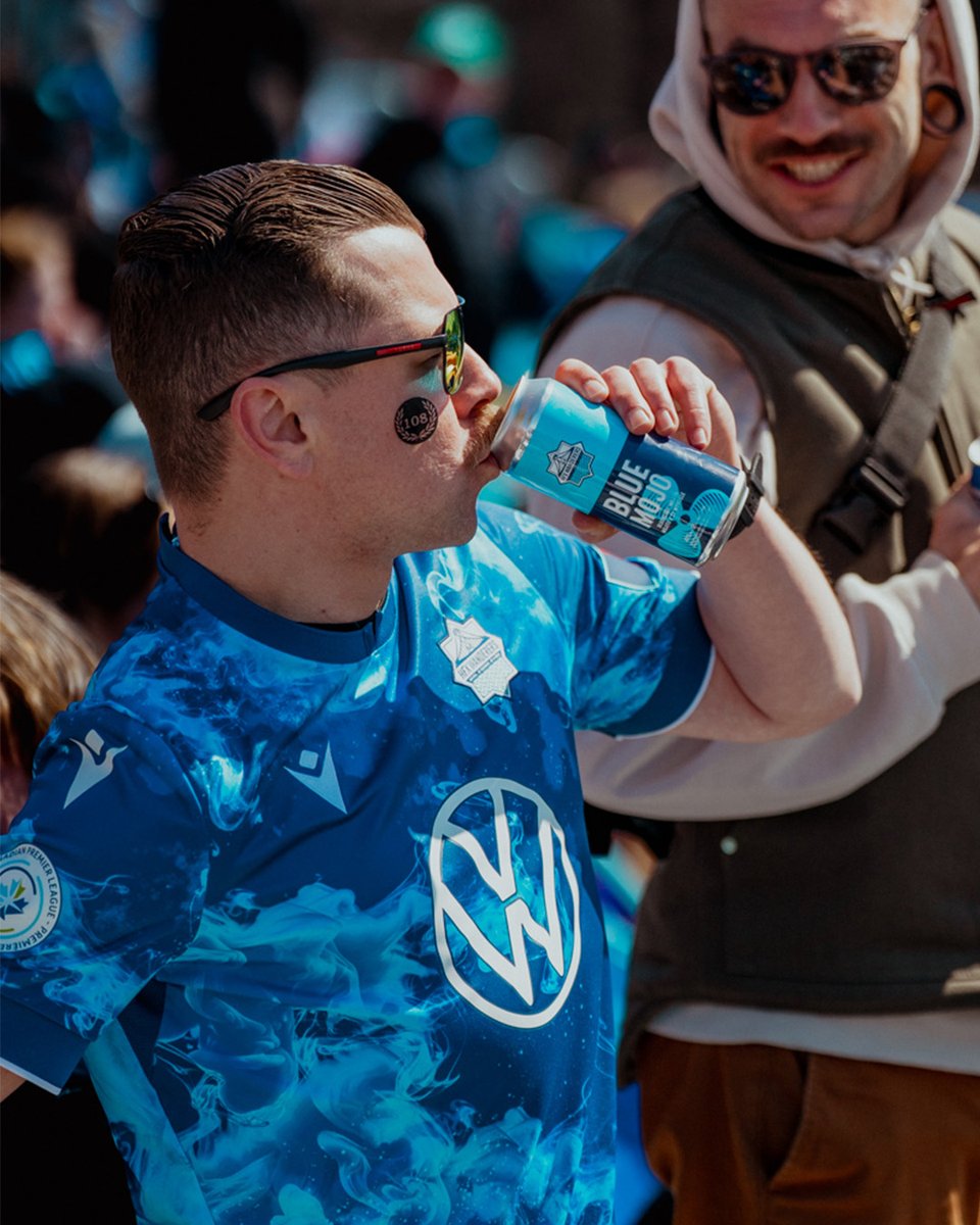 PropellerBeer's tweet image. The city showed up 💙 Blue takeover at Wanderers Grounds! Grab a Blue Mojo or Perfect Storm and get loud. #HFXWanderers #CanPL #Halifax #SoccerCulture #GameDayVibes #DrinkLocal #NovaScotia #WanderersGrounds #SupportLocal