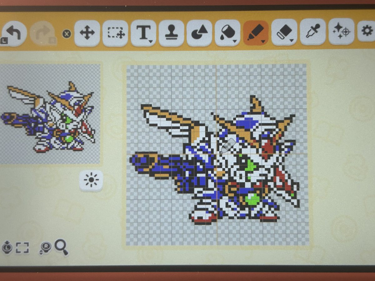 ……真成拼豆模拟器了