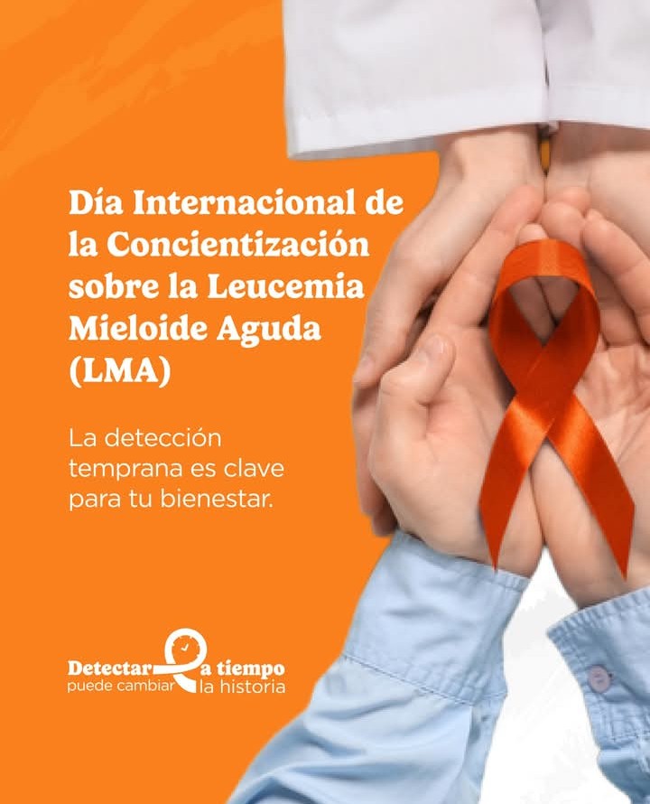 ApacfaP's tweet photo. Hoy 21 de abril día Internacional de la Concienciación sobre la leucemia Mieloide Aguda , un tipo de cáncer silencioso que puede ser detectado en una prueba de sangre .
La importancia de los controles anuales .
#LlegarATiempo.  Y no lamentar después
TÚ VIDA VALE https://t.co/EAHaq3UoDJ
