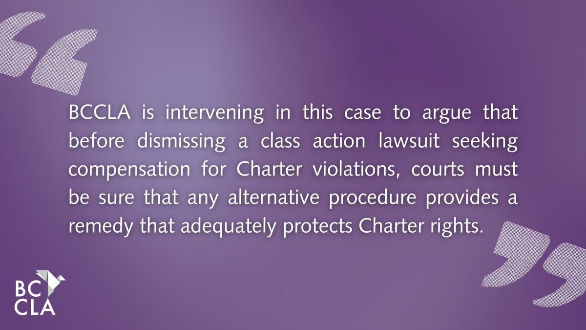 BC Civil Liberties Association tweet media