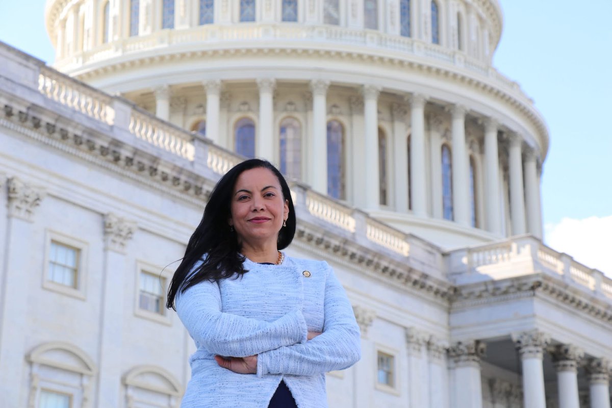 LatinaCivicAct's tweet photo. We did it. We doubled Latina representation from New Jersey in Congress with the election of Congresswoman Analilia Mejia (@AnaliliaForNJ). Si Se Puede!
#GlassCeiling broken!
We Latinas are building the bench! #LatinasBuildingtheBench #RunLatinasRun
#LatinaCivicAction https://t.co/VuSf37GfXg