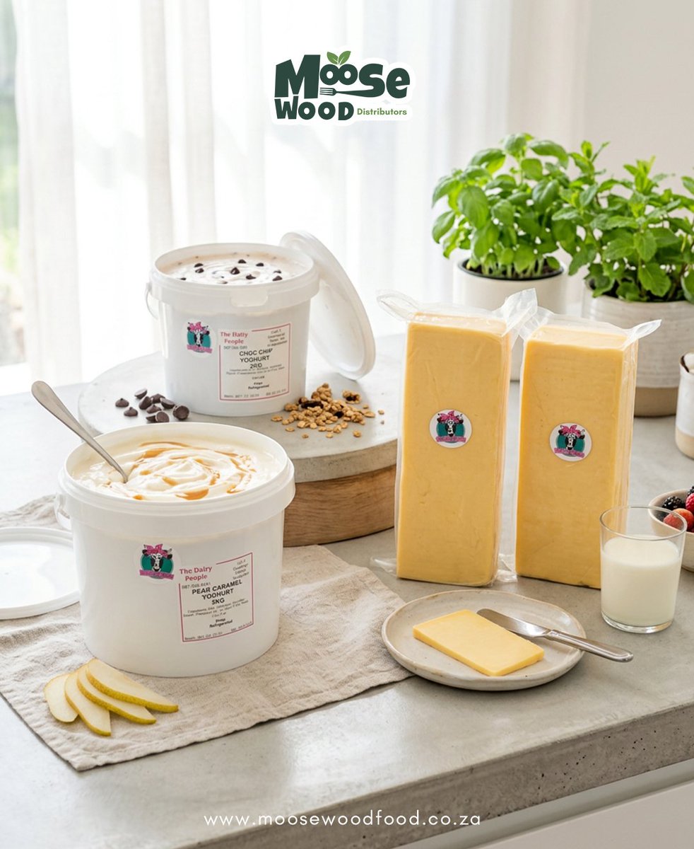 FoodMoosewood's tweet image. Quality your kitchen can count on! We supply premium yoghurt &amp;amp; cheese in bulk for chefs who demand excellence. Fresh, consistent, &amp;amp; flavourful. Order now 👉 ✉️ moosewoodfood@mweb.co.za 📱 082 851 5550 #MoosewoodFoodDistributors #ChefLife #RestaurantSupply #BulkFoodSupply