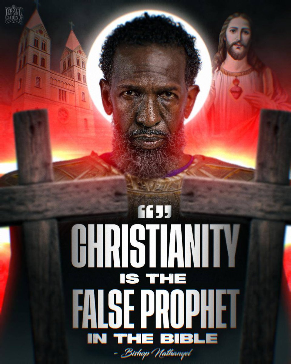 IUICVIRGINIA's tweet photo. “Christianity is the false prophet in the Bible.”

#DailyBread #BibleVisuals #Bible #Scriptures #IUIC #Israelites https://t.co/q2dC1k80Zl