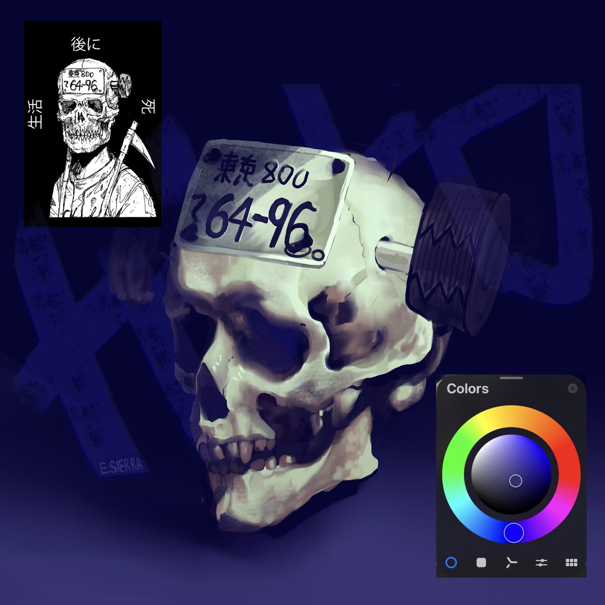 EmsierraArt's tweet image. Skull Study but made it dorohedoro 

#illustration #ebisu