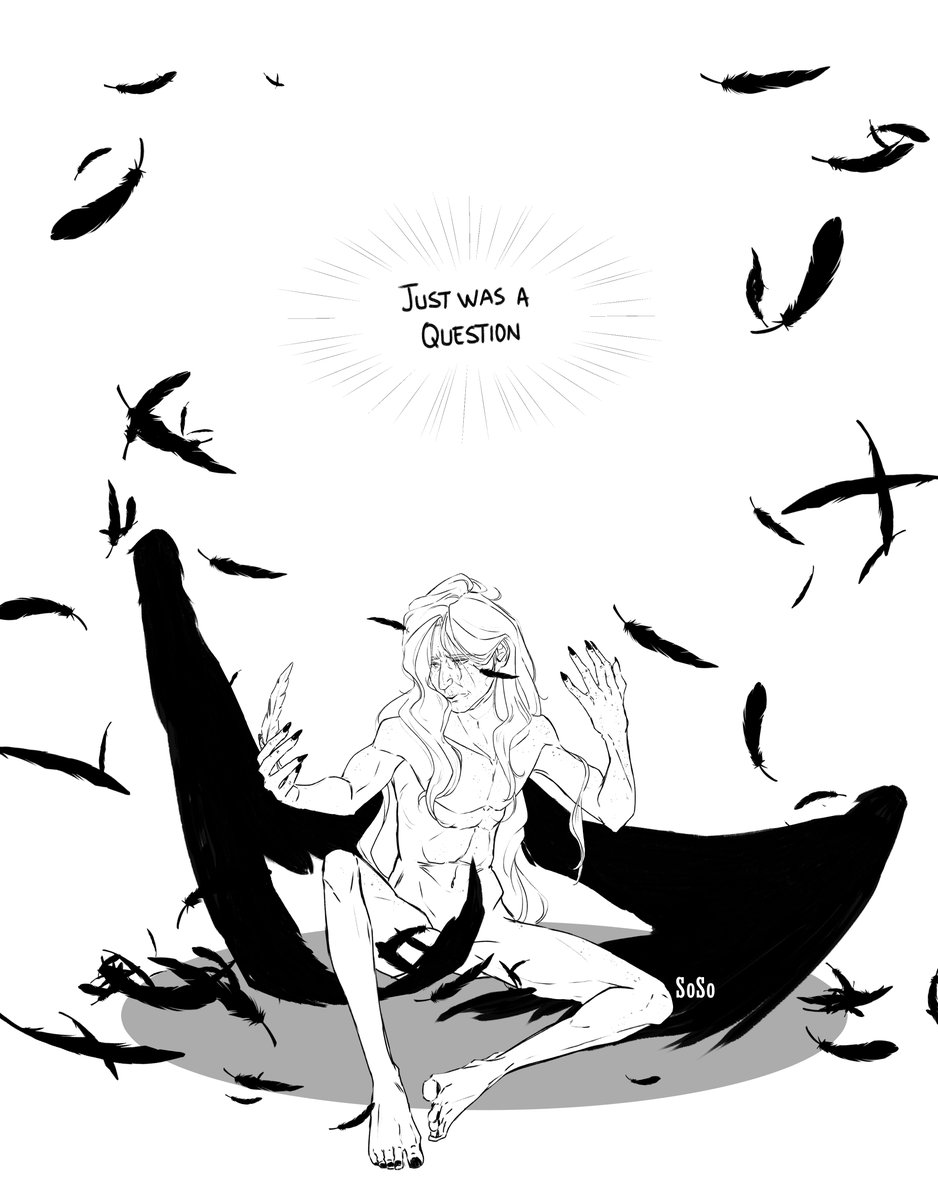 The falling #Crowley #GoodOmens #goodomensfinale #GoodOmens #GoodOmensFanArt #goodomens3