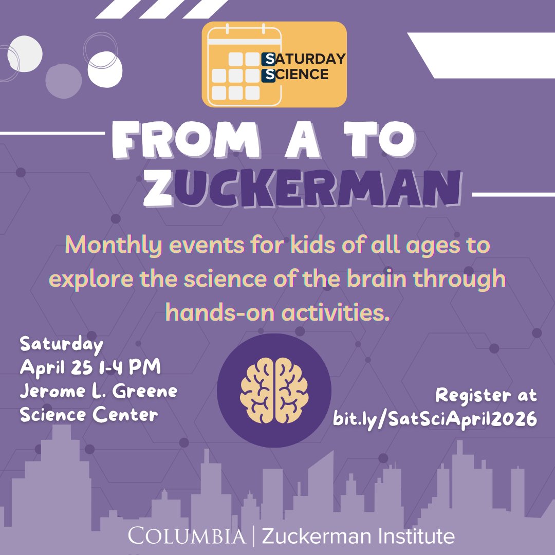 Columbia University's Zuckerman Institute tweet media