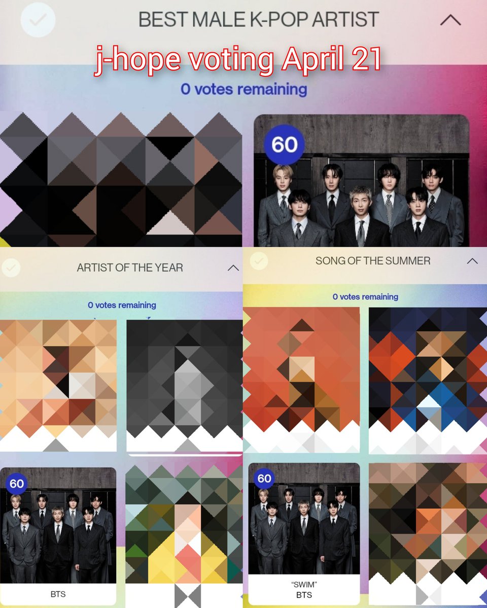 J-HOPE VOTING tweet media