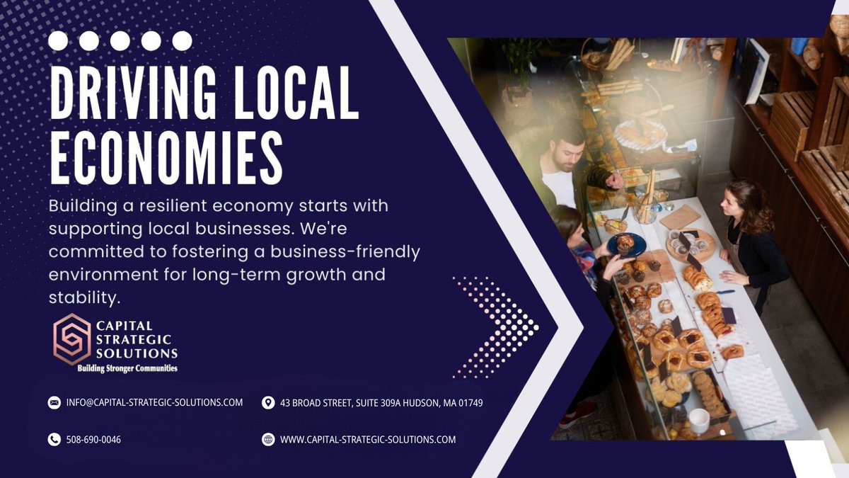 CSS_Mass's tweet image. 🔑 Strengthening Local Economies!

Supporting businesses is key to long-term growth and stability. We’re dedicated to creating a business-friendly environment that drives success.

🔗 ow.ly/FWJJ50Vb6Iv 

#BusinessSupport #CommunityGrowth #LocalEconomy