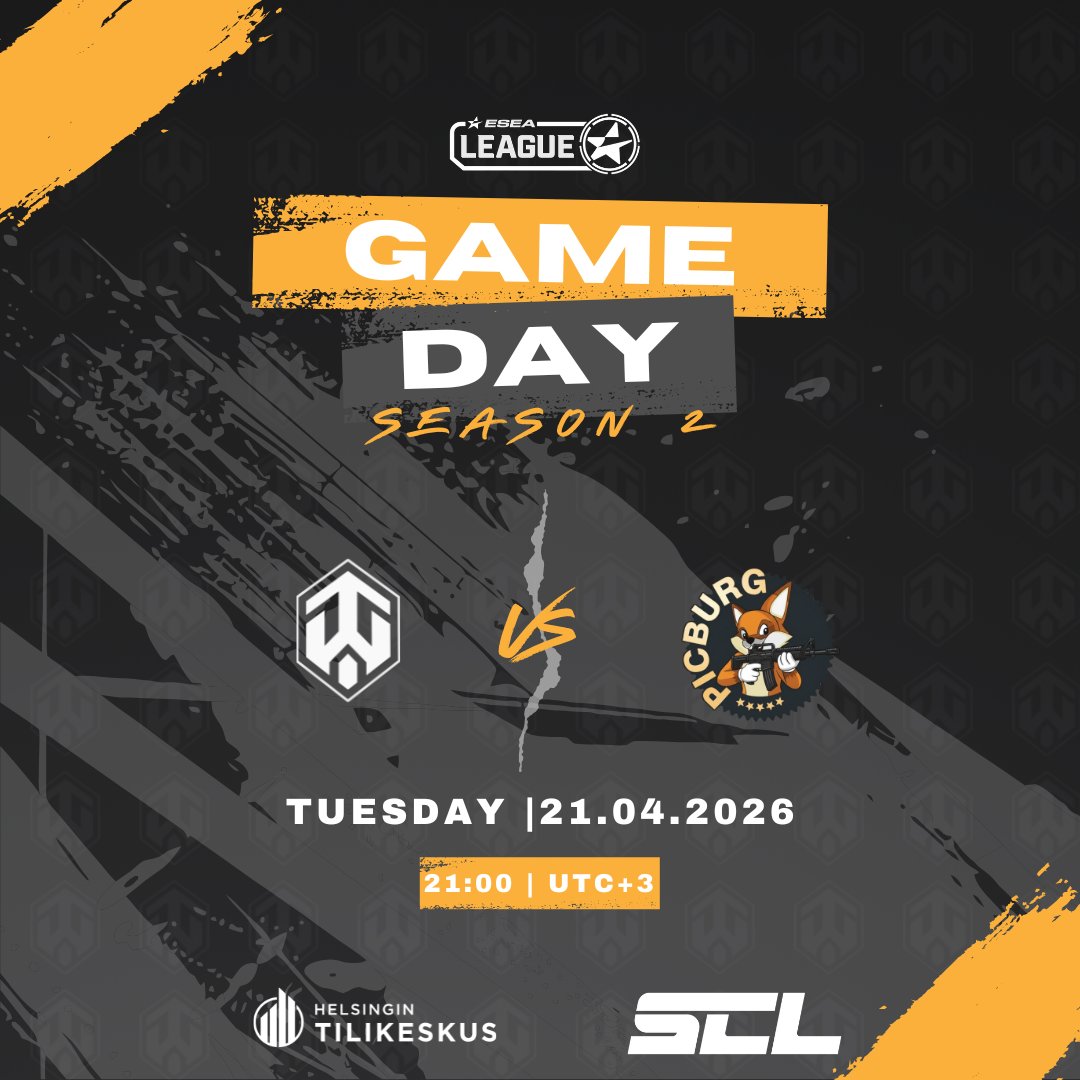 TwreckseSports's tweet image. 🔥 GAMEDAY!

📅 Today | 21:00 (UTC+3)  
🆚 picburgLV
🎙️ @Jebuuh  
📺 twitch.tv/Trainwrecksesp…  
👉 We’ve got momentum — no brakes now 🚂

#TWRECKS #eSports #GAMEDAY