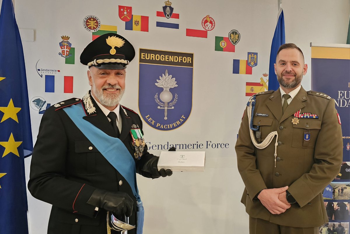The European Gendarmerie Force tweet media