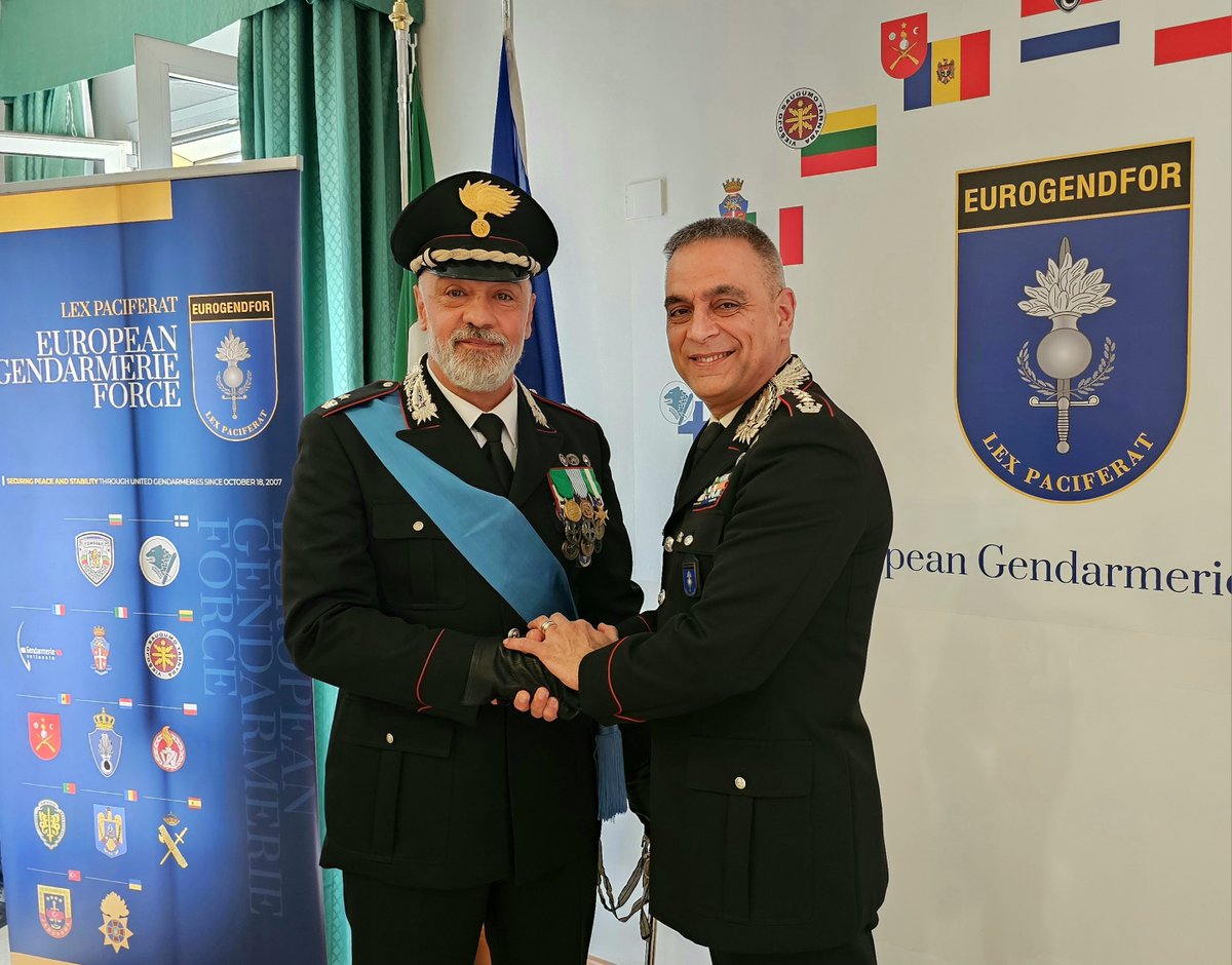 The European Gendarmerie Force tweet media