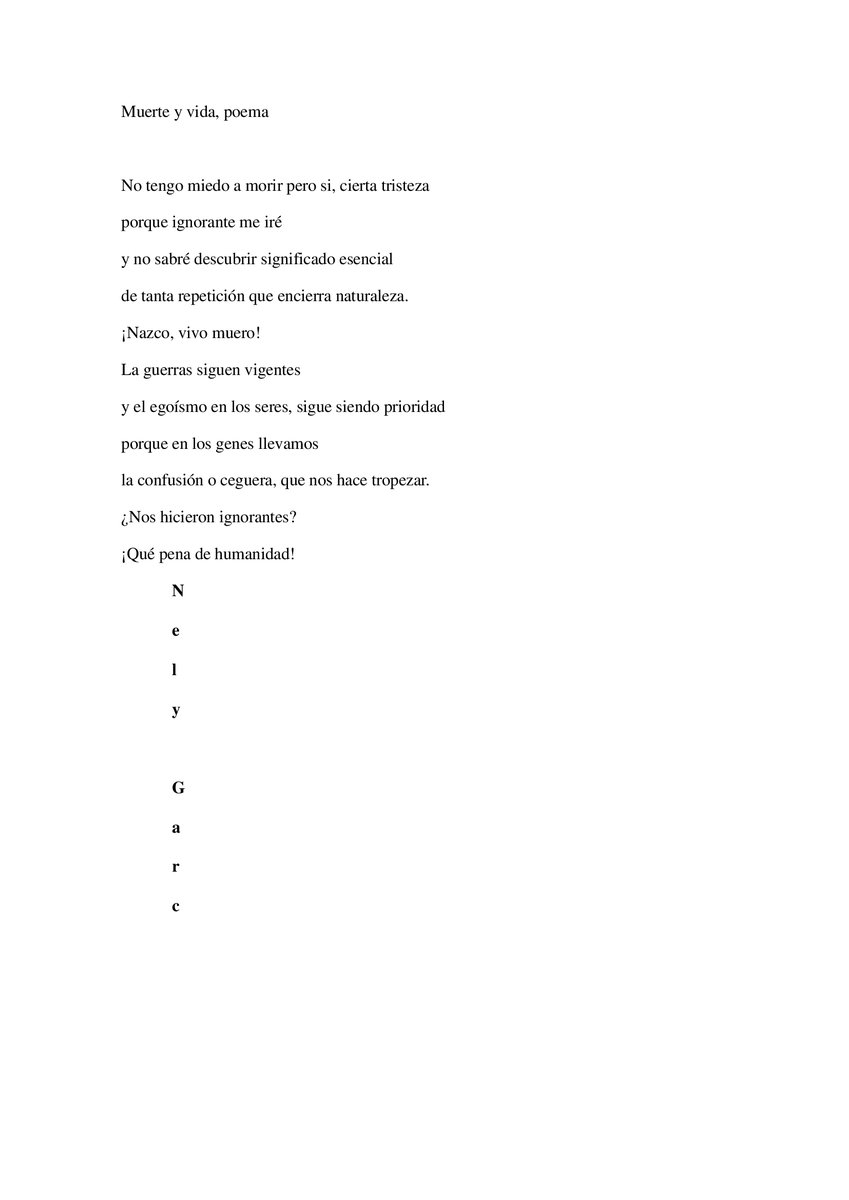 nelygarcia3's tweet image. Tesla #SpaceX #NFTCommunity #ElPaís@elpais_cultur #@la BNF #DigitalArt #Metaverse #Nasa # Nazco, vivo, muero. ¿A quién beneficia nuestro paso por la vida?