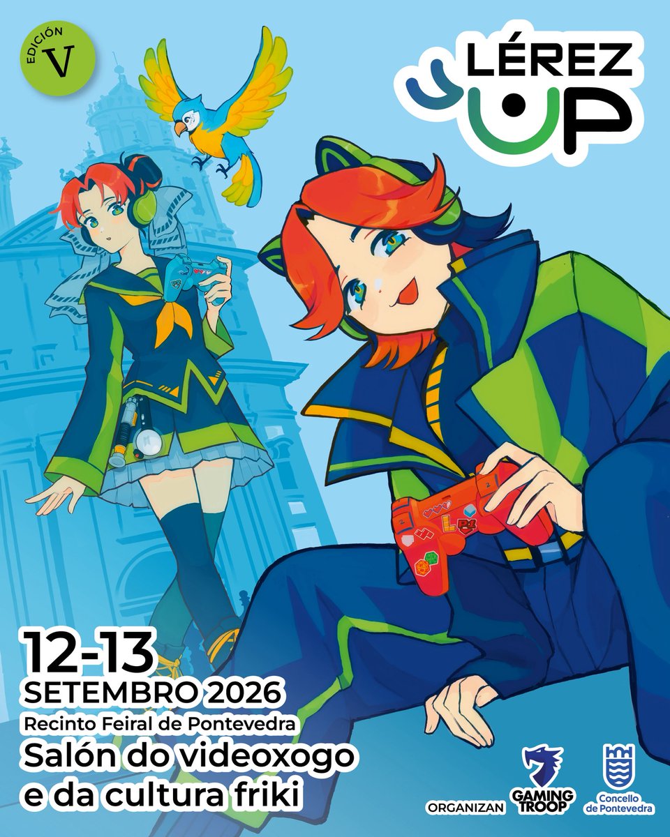 Lérez Up 💙👾 12-13 SETEMBRO tweet media