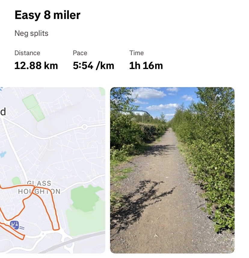 bethanmh's tweet image. Easy 8 today #run #running