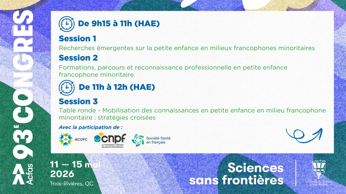 Réseau de recherche francophonie canadienne tweet media