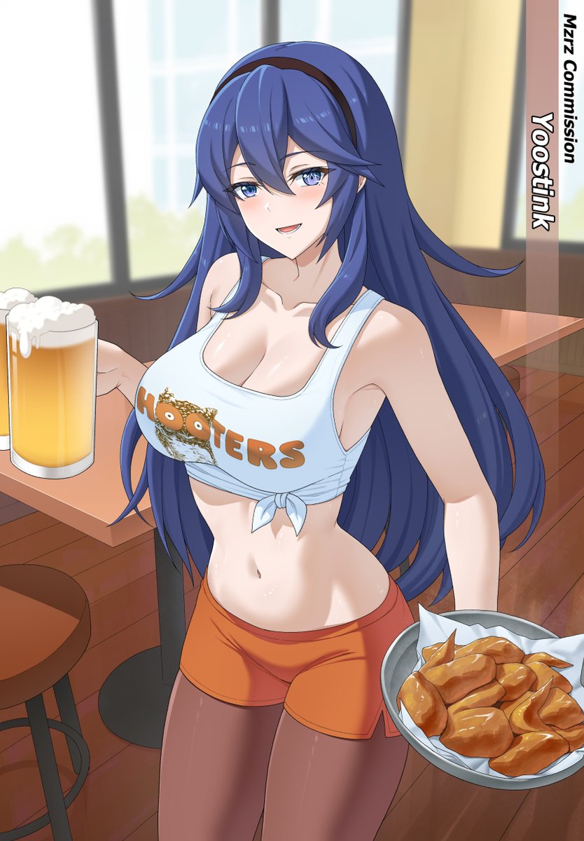 Lucina [Hooters Outfit] - Commission from <a href="/theyoostink/">I'm not even real</a>  #FireEmblem