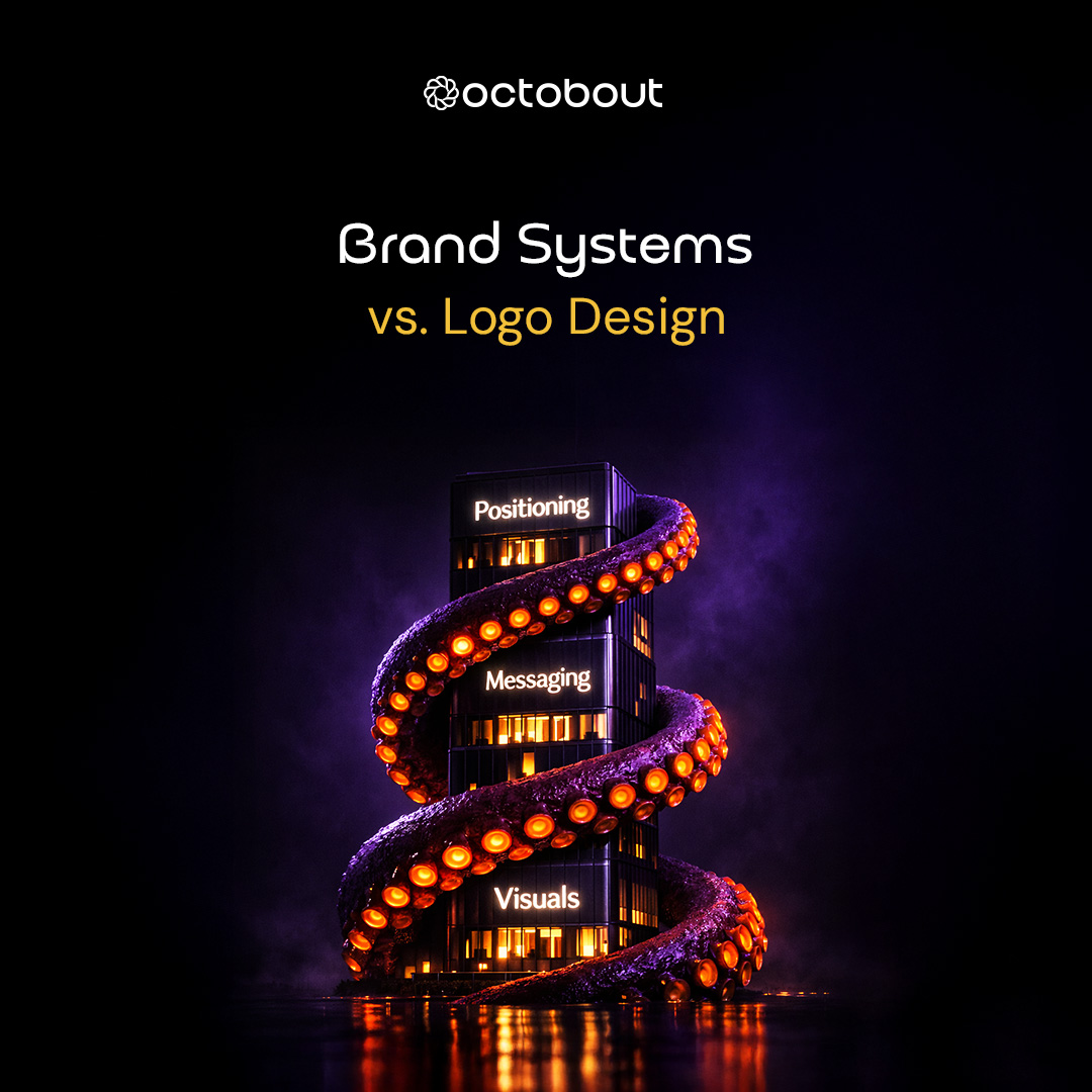octo_bout's tweet image. A logo creates recognition.
A brand system creates alignment.
When positioning, messaging, and visuals work together, growth becomes consistent.
Branding isn’t decoration.
 It’s infrastructure.
#Octobout #BrandStrategy #Branding #TechMarketing