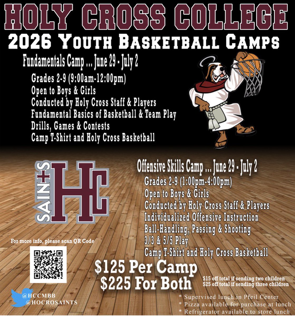 Holy Cross MBB tweet media