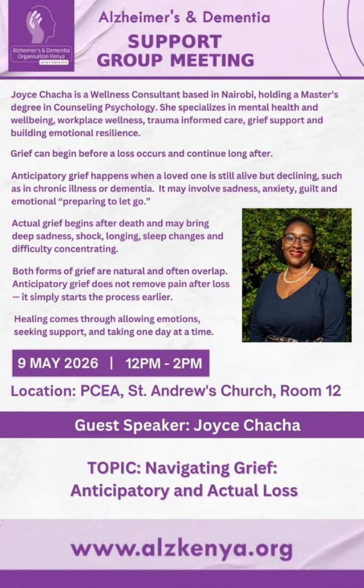 Alzheimer's and Dementia Organization Kenya tweet media