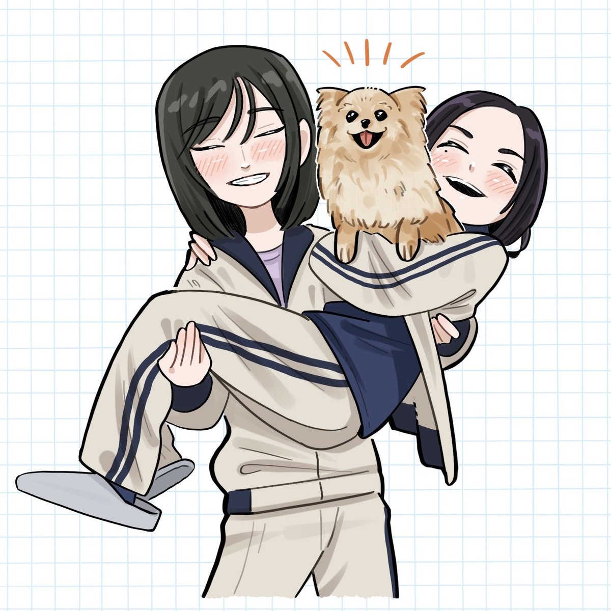 Peeeta_3004's tweet photo. 🌸🐕

 #sakurazaka46fanart https://t.co/SJUXXNdXce