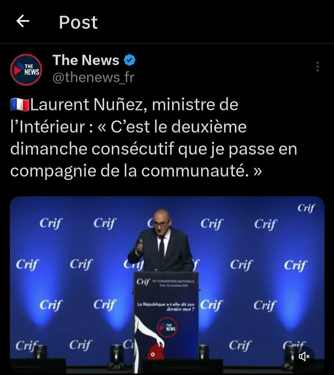 QuetzalCpte2sec's tweet image. Encore faudrait-il que @NunezLaurent ministre de l'intérieur en #France 🇨🇵☝passe plus de dimanches ou n'importe quel autre jour de la semaine avec la communauté 🇨🇵 &amp;amp; moins de dimanches avec SA "communauté"🇮🇱 pour agir librement contre la menace #Terrorist
x.com/i/status/20465…