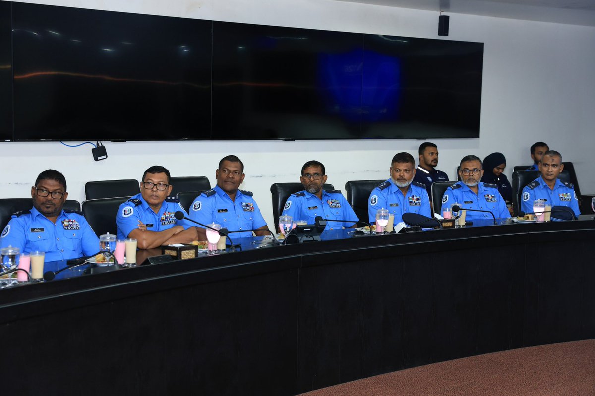 Maldives Police tweet media