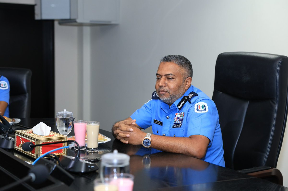 Maldives Police tweet media