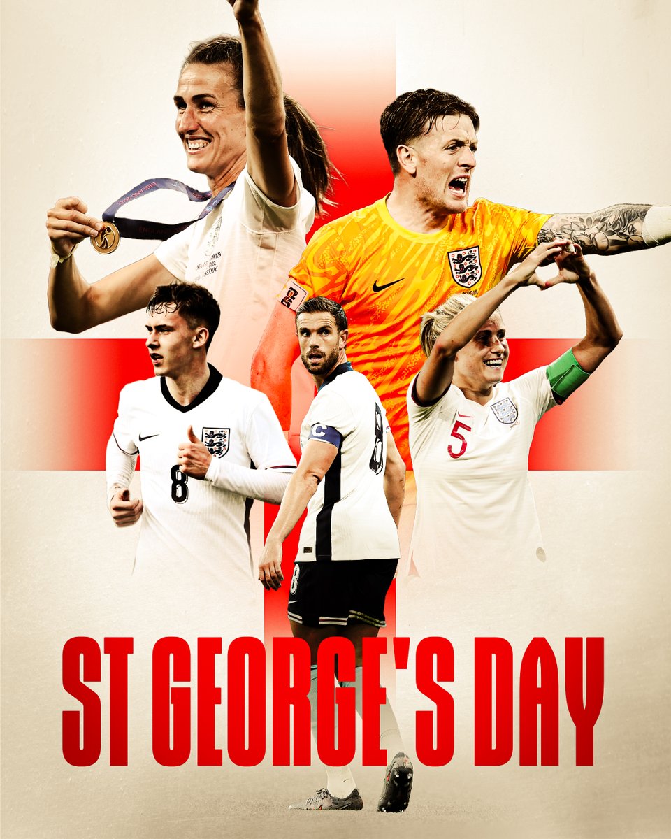 Happy St. George's Day! ❤️🏴󠁧󠁢󠁥󠁮󠁧󠁿