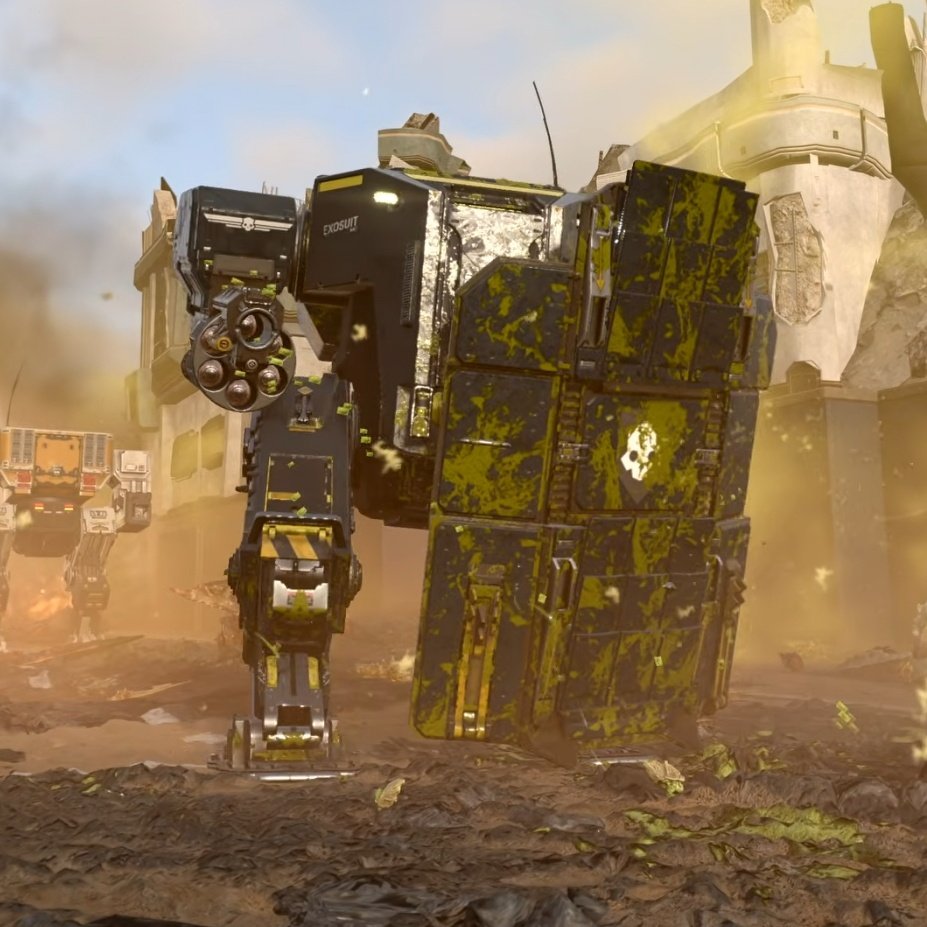 HelldiversAlert's tweet image. EXO-55 BREANTHROUGH and EXO-51 LUMBERER #Helldivers2

🗓️April 28